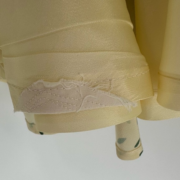 MONDI Sleeveless Fit & Flare Paisley Silk Self Tie Vintage Dress Size‎ 8 - Picture 9 of 9